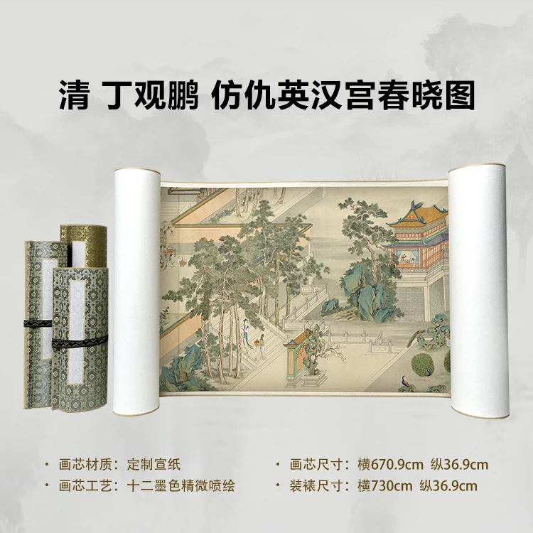 Imitating Qiu Ying’s Spring Morning in the Han Palace