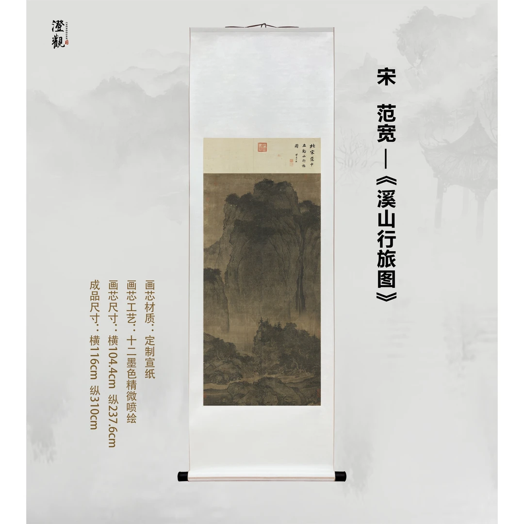 Travelers Among Mountains and Streams