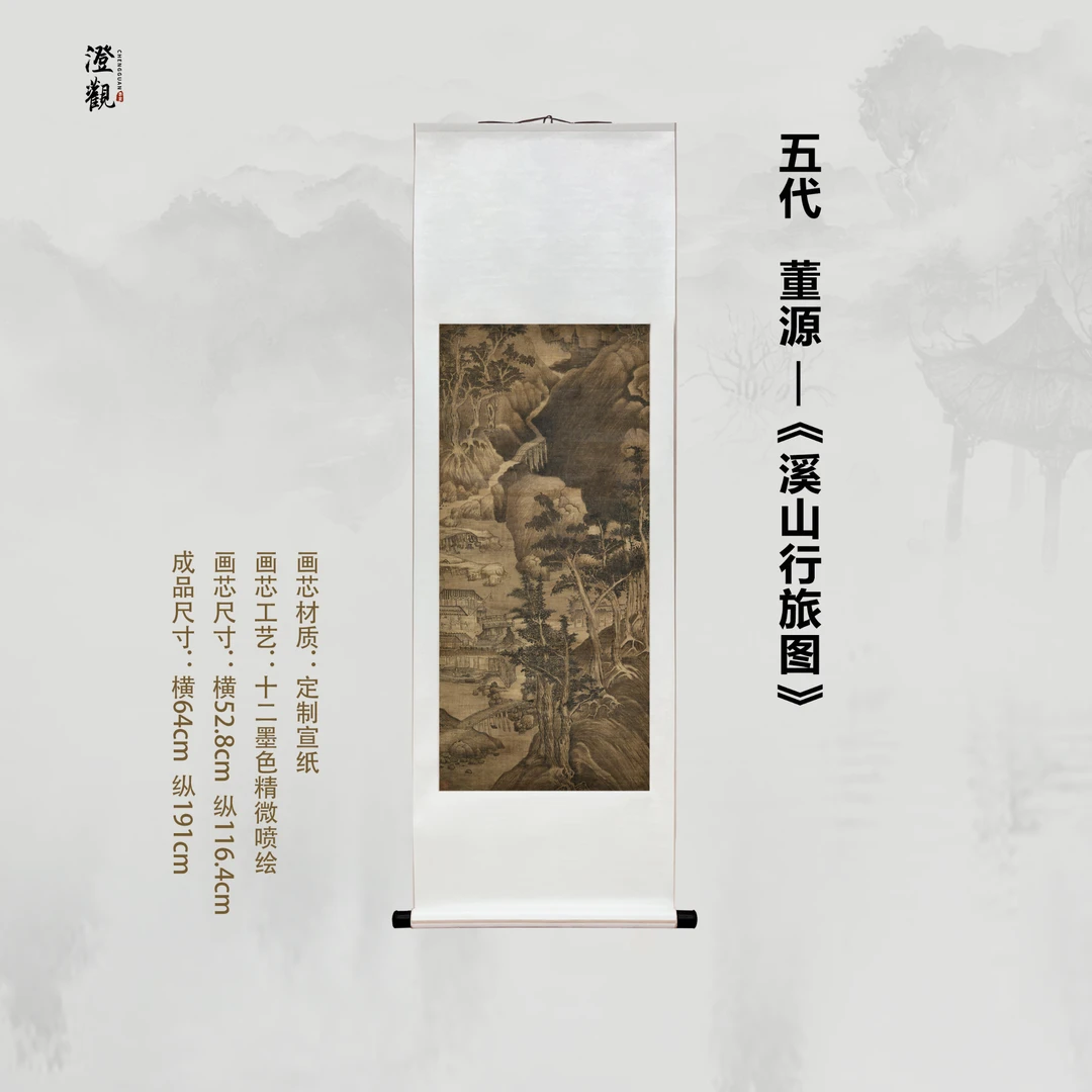 Travelers Among Mountains and Streams