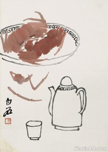 The Role of Calligraphy in Xieyi Painting